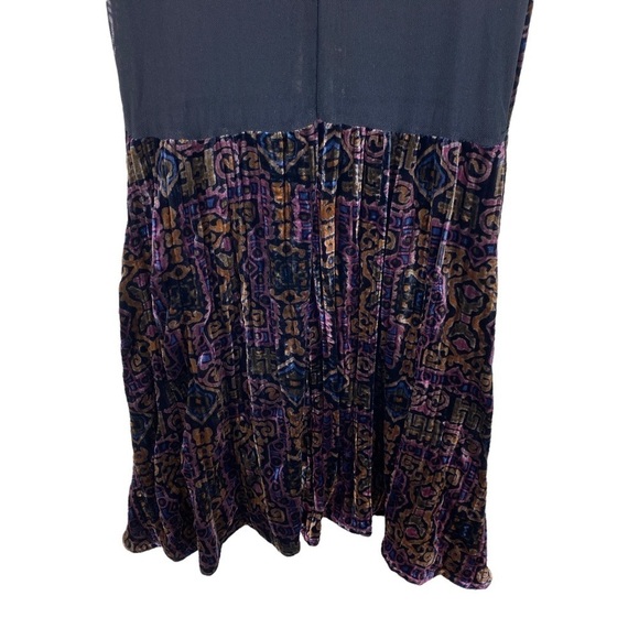 For Love & Lemons Velvet Mesh Lulu Mini Dress - Picture 7 of 9